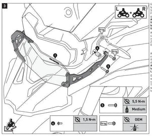 Protezione faro plexiglass per BMW GS - Endurrad.it